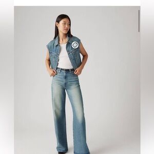 Levis Ribcage wide leg